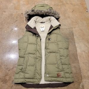 Women's Sorel Puffer Vest with Hood - Small